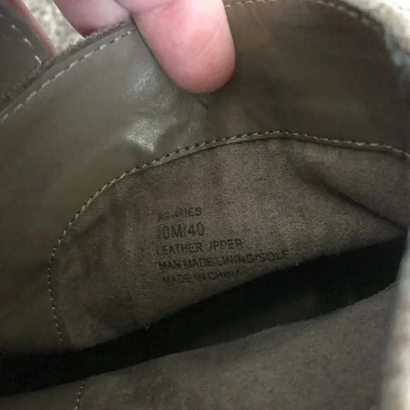 BCBGeneration Suede Taupe Ankle Booties - Picture 4 of 8